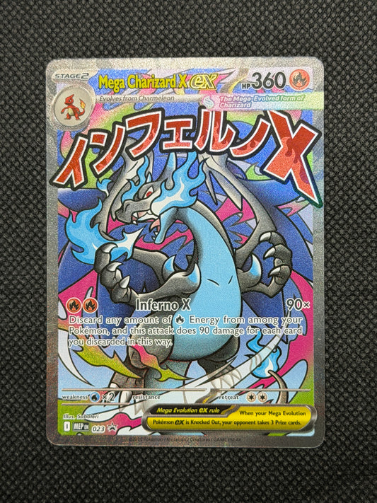 [卡況A-] Mega Charizard X ex (MEP EN 023)