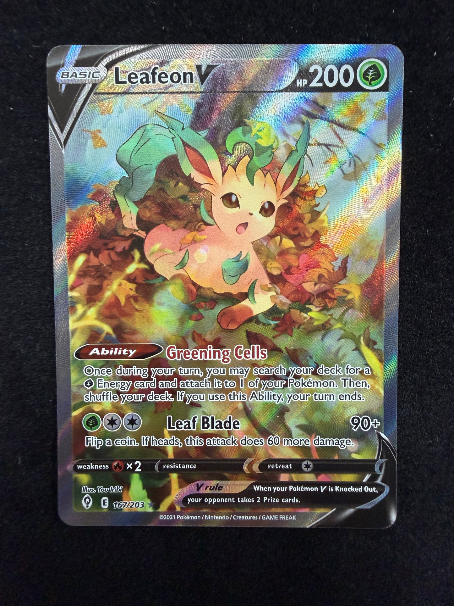 [卡況A-] Leafeon 167/203