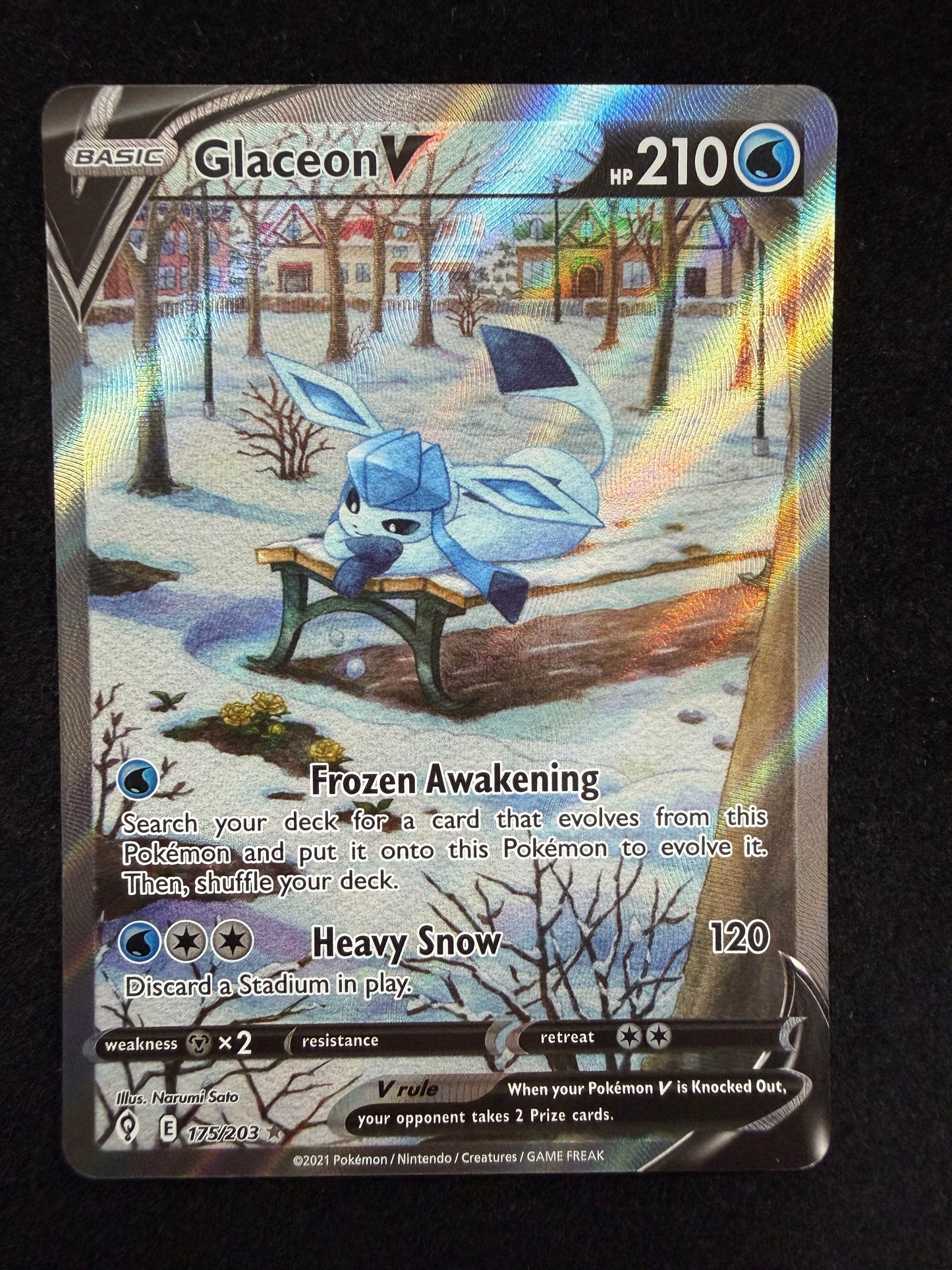 [卡況A-] Glaceon （175/203）
