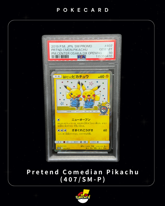 [PSA10] Pretend Comedian Pikachu (407/SM-P)